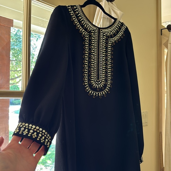 Trina Turk cocktail dress with beaded detailing - Picture 3 of 3